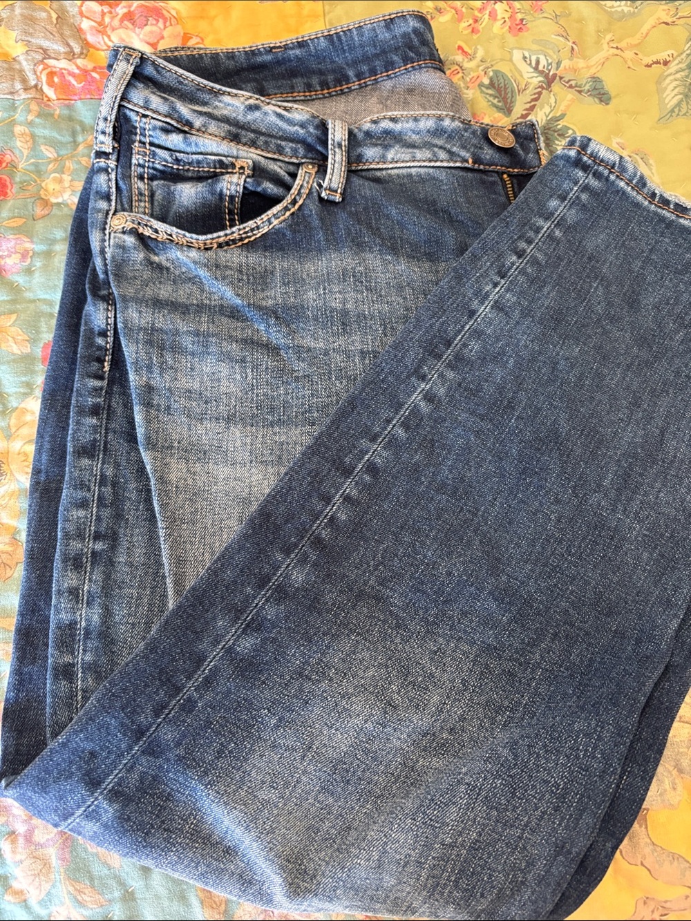 Silver Jeans Women's Blue Boyfriend Jeans